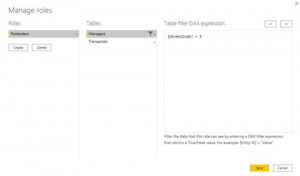 Row-level security in Power BI 2